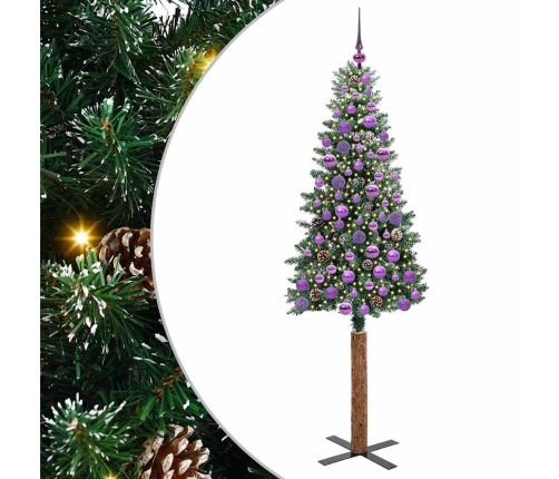 Tievā Ziemassvētku Egle Su 300 Led Zaļš Un Balts 180 Cm Vidaxl