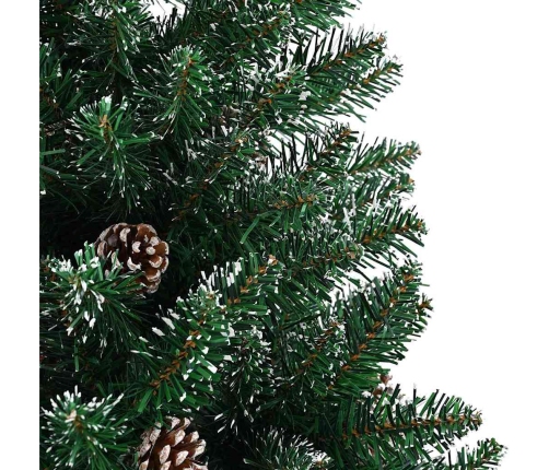 Tievā Ziemassvētku Egle Su 300 Led Zaļš Un Balts 180 Cm Vidaxl