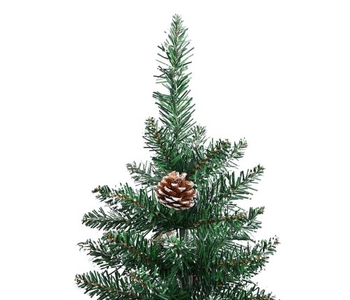 Tievā Ziemassvētku Egle Su 300 Led Zaļš Un Balts 180 Cm Vidaxl