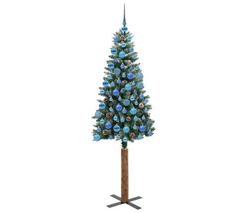 Tievā Ziemassvētku Egle Su 300 Led Zaļš Un Balts 180 Cm Vidaxl