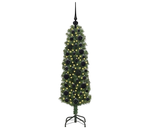 Mākslīgā Ziemassvētku Eglīte With Leds Zaļa 120 Cm Pvc Vidaxl