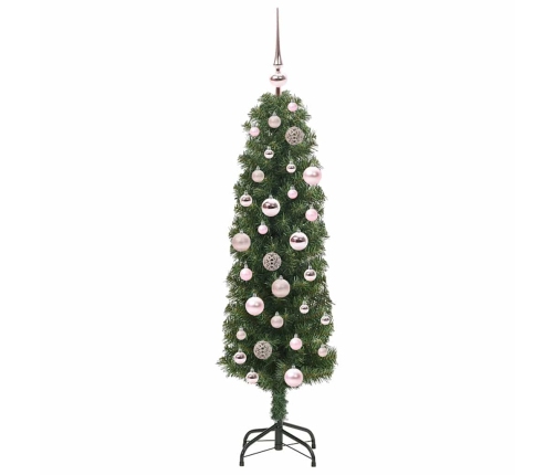 Mākslīgā Ziemassvētku Eglīte With Leds Zaļa 120 Cm Pvc Vidaxl
