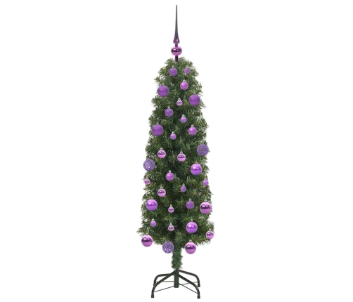Mākslīgā Ziemassvētku Eglīte With Leds Zaļa 120 Cm Pvc Vidaxl