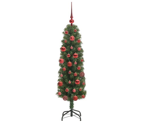 Mākslīgā Ziemassvētku Eglīte With Leds Zaļa 150 Cm Pvc Vidaxl