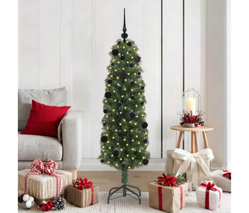 Mākslīgā Ziemassvētku Eglīte Zaļa 150 Cm Pvc Vidaxl