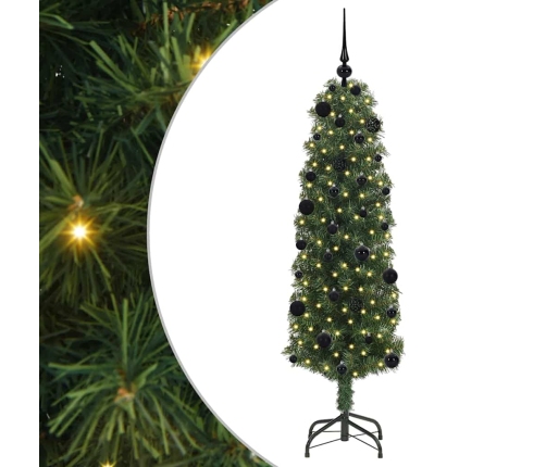 Mākslīgā Ziemassvētku Eglīte Zaļa 150 Cm Pvc Vidaxl