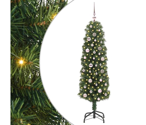 Mākslīgā Ziemassvētku Eglīte Zaļa 150 Cm Pvc Vidaxl