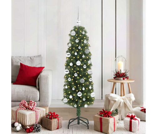 Mākslīgā Ziemassvētku Eglīte Zaļa 150 Cm Pvc Vidaxl