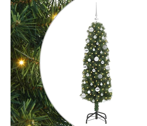 Mākslīgā Ziemassvētku Eglīte Zaļa 150 Cm Pvc Vidaxl