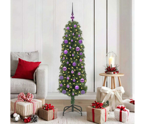 Mākslīgā Ziemassvētku Eglīte Zaļa 150 Cm Pvc Vidaxl