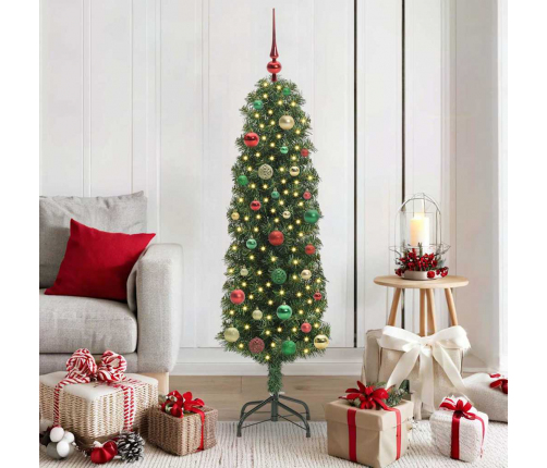 Mākslīgā Ziemassvētku Eglīte Zaļa 150 Cm Pvc Vidaxl