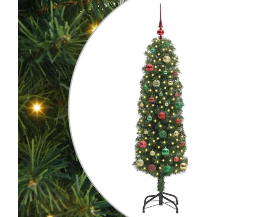 Mākslīgā Ziemassvētku Eglīte Zaļa 150 Cm Pvc Vidaxl