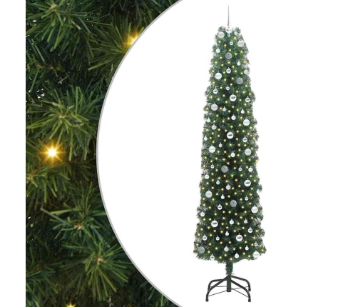 Mākslīgā Ziemassvētku Eglīte Zaļa 240 Cm Pvc Vidaxl