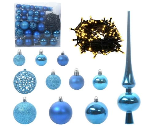 Mākslīgā Ziemassvētku Eglīte With Leds Zaļa 240 Cm Pvc Vidaxl