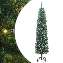 Mākslīgā Ziemassvētku Eglīte With Leds Zaļa 240 Cm Pvc Vidaxl Mākslīgā Ziemassvētku Eglīte With Leds Zaļa 240 Cm Pvc Vidaxl