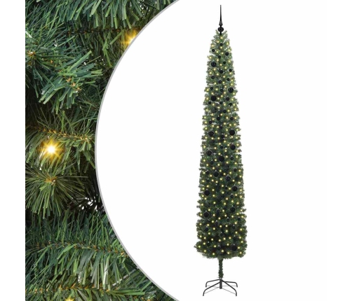 Mākslīgā Ziemassvētku Eglīte Zaļa 270 Cm Pvc Vidaxl