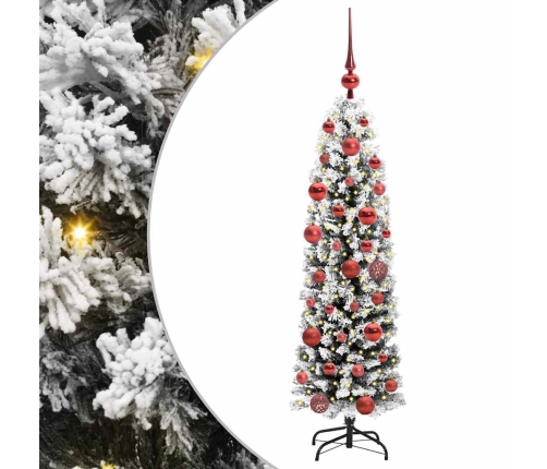 Tievā Ziemassvētku Egle Zaļa 150 Cm Plastmasa Un Metāls Vidaxl