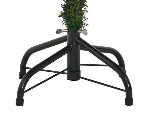 Mākslīgais Saliekamais Ziemassvētku Koks Ar Čiekuriem 150 Cm Vidaxl