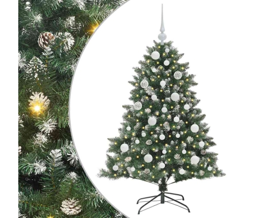 Mākslīgā Ziemassvētku Eglīte Su 150 Led Zaļa 85 X 85 X 120 Cm Vidaxl