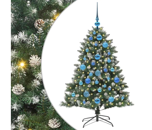 Mākslīgā Ziemassvētku Eglīte Su 150 Led Zaļa 85 X 85 X 120 Cm Vidaxl