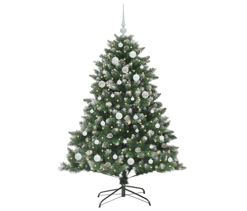 Mākslīgā Ziemassvētku Eglīte Su 150 Led Zaļa 105 X 105 X 150 Cm Vidaxl