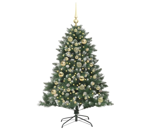 Mākslīgā Ziemassvētku Eglīte Su 150 Led Zaļa 105 X 105 X 150 Cm Vidaxl