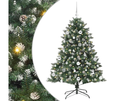 Mākslīgā Ziemassvētku Eglīte Su 150 Led Zaļa 105 X 105 X 150 Cm Vidaxl