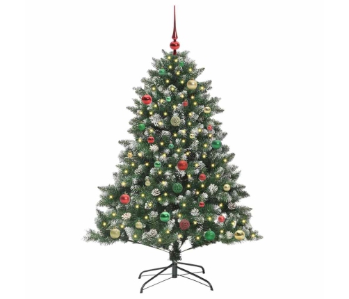 Mākslīgā Ziemassvētku Eglīte Su 150 Led Zaļa 105 X 105 X 150 Cm Vidaxl