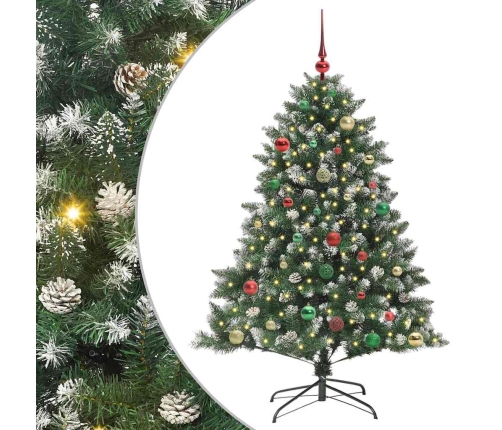 Mākslīgā Ziemassvētku Eglīte Su 150 Led Zaļa 105 X 105 X 150 Cm Vidaxl