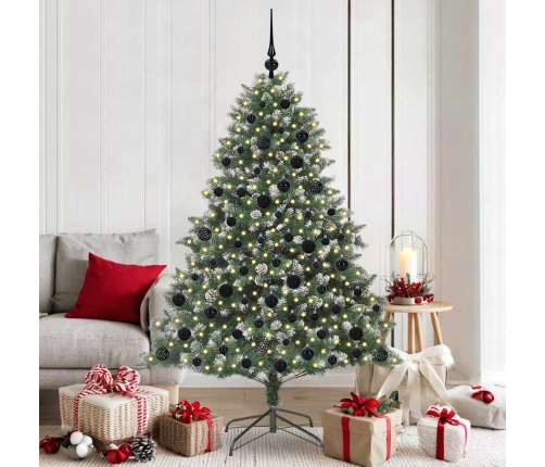 Mākslīgā Ziemassvētku Eglīte Su 300 Led Zaļa 126 X 126 X 180 Cm Vidaxl