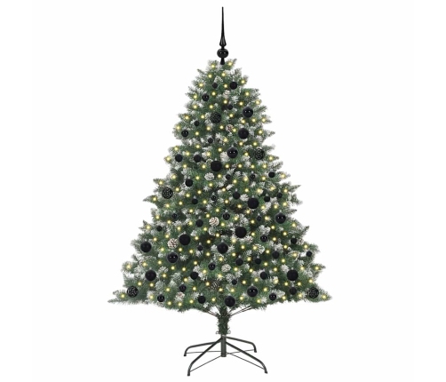 Mākslīgā Ziemassvētku Eglīte Su 300 Led Zaļa 126 X 126 X 180 Cm Vidaxl