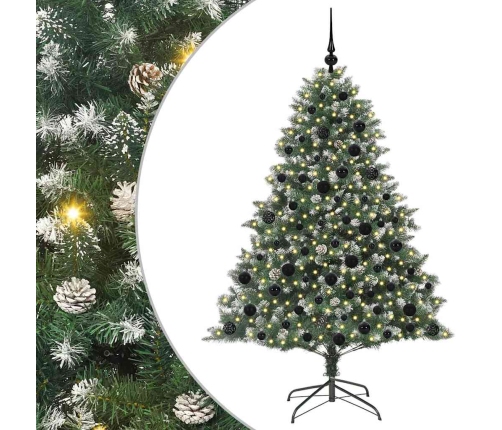 Mākslīgā Ziemassvētku Eglīte Su 300 Led Zaļa 126 X 126 X 180 Cm Vidaxl