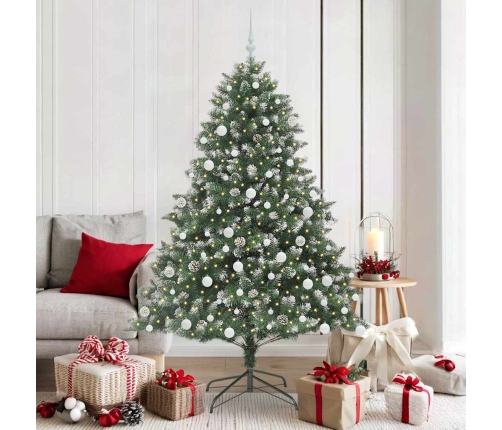 Mākslīgā Ziemassvētku Eglīte Su 300 Led Zaļa 126 X 126 X 180 Cm Vidaxl