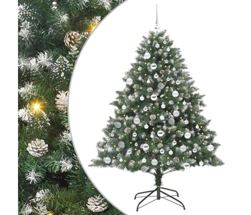 Mākslīgā Ziemassvētku Eglīte Su 300 Led Zaļa 126 X 126 X 180 Cm Vidaxl