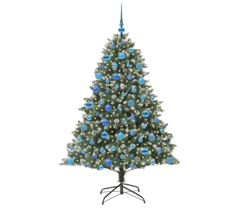 Mākslīgā Ziemassvētku Eglīte Su 300 Led Zaļa 126 X 126 X 180 Cm Vidaxl