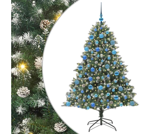 Mākslīgā Ziemassvētku Eglīte Su 300 Led Zaļa 126 X 126 X 180 Cm Vidaxl