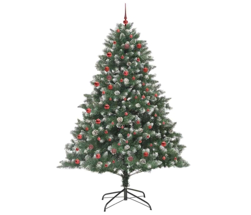 Mākslīgā Ziemassvētku Eglīte Su 300 Led Zaļa 140 X 140 X 210 Cm Vidaxl