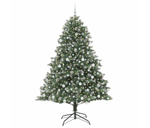 Mākslīgā Ziemassvētku Eglīte Su 300 Led Zaļa 140 X 140 X 210 Cm Vidaxl