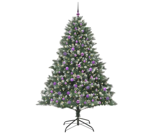 Mākslīgā Ziemassvētku Eglīte Su 300 Led Zaļa 140 X 140 X 210 Cm Vidaxl