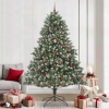 Mākslīgā Ziemassvētku Eglīte Su 300 Led Zaļa 160 X 160 X 240 Cm Vidaxl