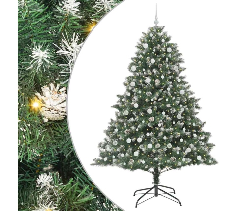 Mākslīgā Ziemassvētku Eglīte Su 300 Led Zaļa 160 X 160 X 240 Cm Vidaxl