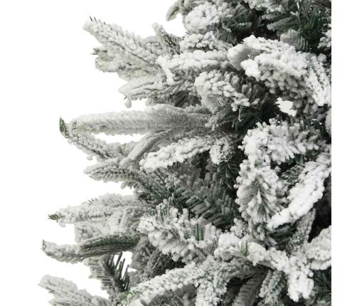 Mākslīgais Led Ziemassvētku Eglīte Zaļa 180 Cm Pvc Un Pe Vidaxl