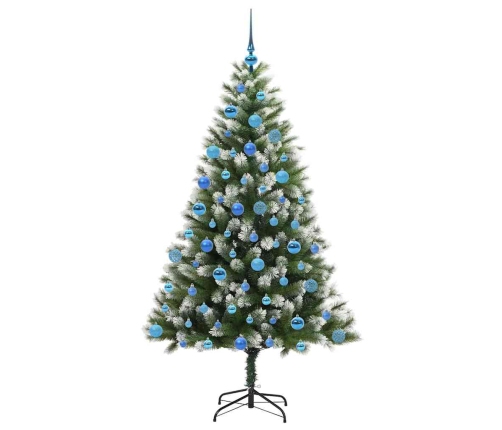 Mākslīgais Eņģu Ziemassvētku Koks Ar Pūkainu Sniegu 180 Cm Vidaxl