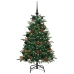 Mākslīgā Ziemassvētku Eglīte Zaļa 120 Cm Vidaxl