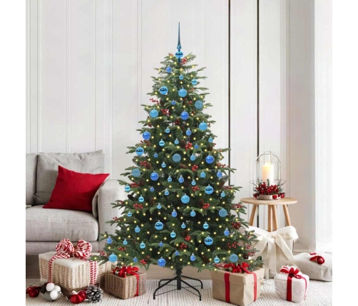 Mākslīgā Ziemassvētku Eglīte Su 300 Led Ar Statīvu Zaļa 180 Cm Vidaxl