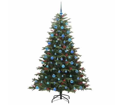 Mākslīgā Ziemassvētku Eglīte Su 300 Led Ar Statīvu Zaļa 180 Cm Vidaxl