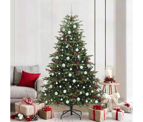 Mākslīgā Ziemassvētku Eglīte Zaļa 210 Cm Vidaxl