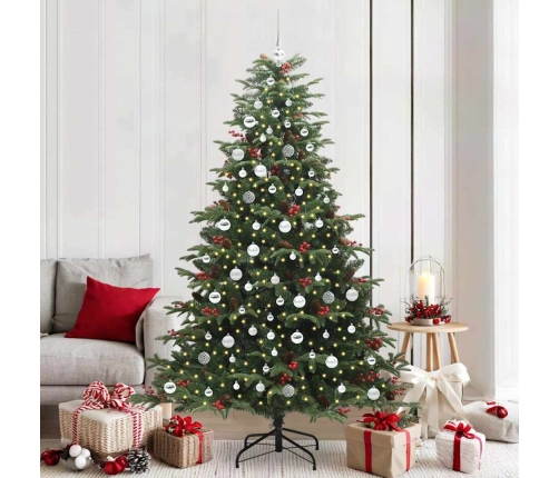 Mākslīgā Ziemassvētku Eglīte Zaļa 210 Cm Vidaxl