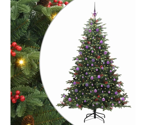 Mākslīgā Ziemassvētku Eglīte Zaļa 210 Cm Vidaxl