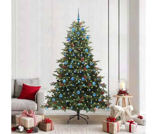 Mākslīgā Ziemassvētku Eglīte Zaļa 210 Cm Vidaxl